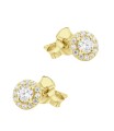 Classic Shine Silver Stud Earring STS-6897